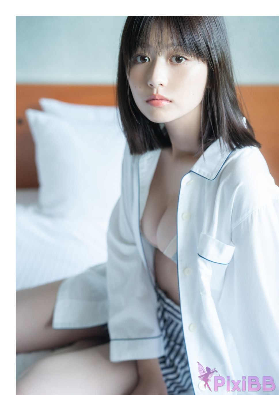 Japanese Idol Yuzuha Saeki Teak Leaf Digital Exclusive YJ PHOTO BOOK Waves theyre calling PixiBB (44)